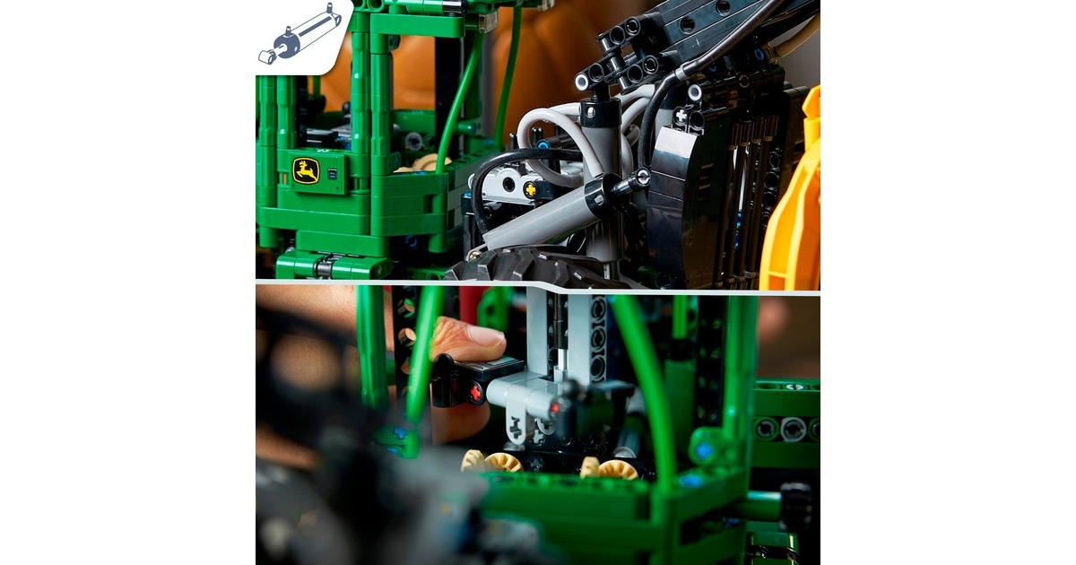 LEGO 42157 Technic John Deere 948L-II Skidder, Konstruktionsspielzeug