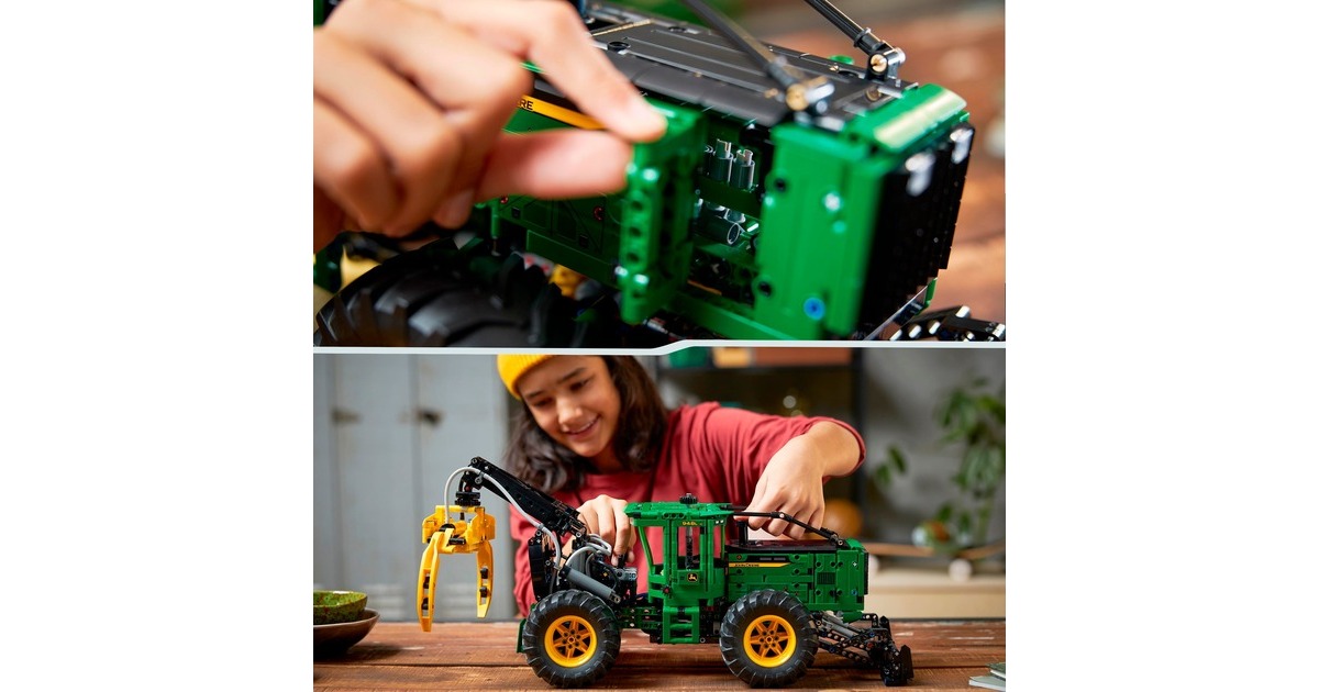 LEGO 42157 Technic John Deere 948L-II Skidder, Konstruktionsspielzeug