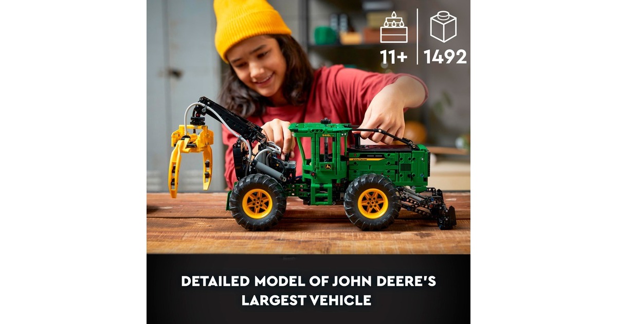 LEGO 42157 Technic John Deere 948L-II Skidder, Konstruktionsspielzeug