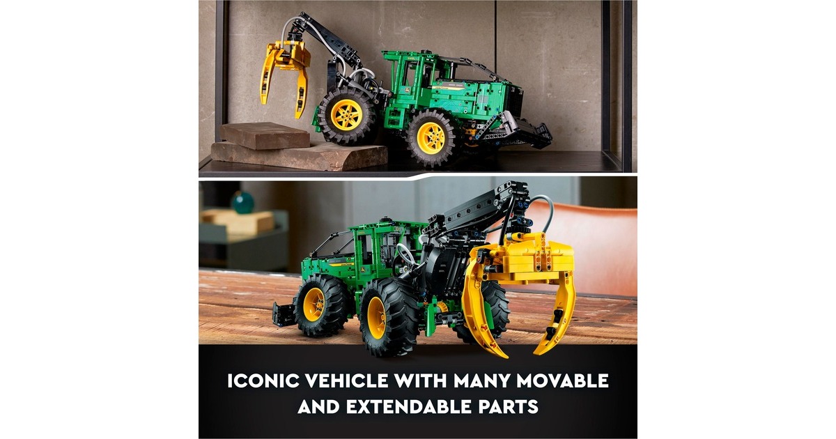 LEGO 42157 Technic John Deere 948L-II Skidder, Konstruktionsspielzeug