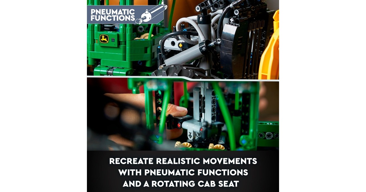 LEGO 42157 Technic John Deere 948L-II Skidder, Konstruktionsspielzeug