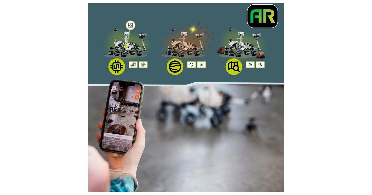 LEGO 42158 Technic NASA Mars-Rover Perseverance, Konstruktionsspielzeug