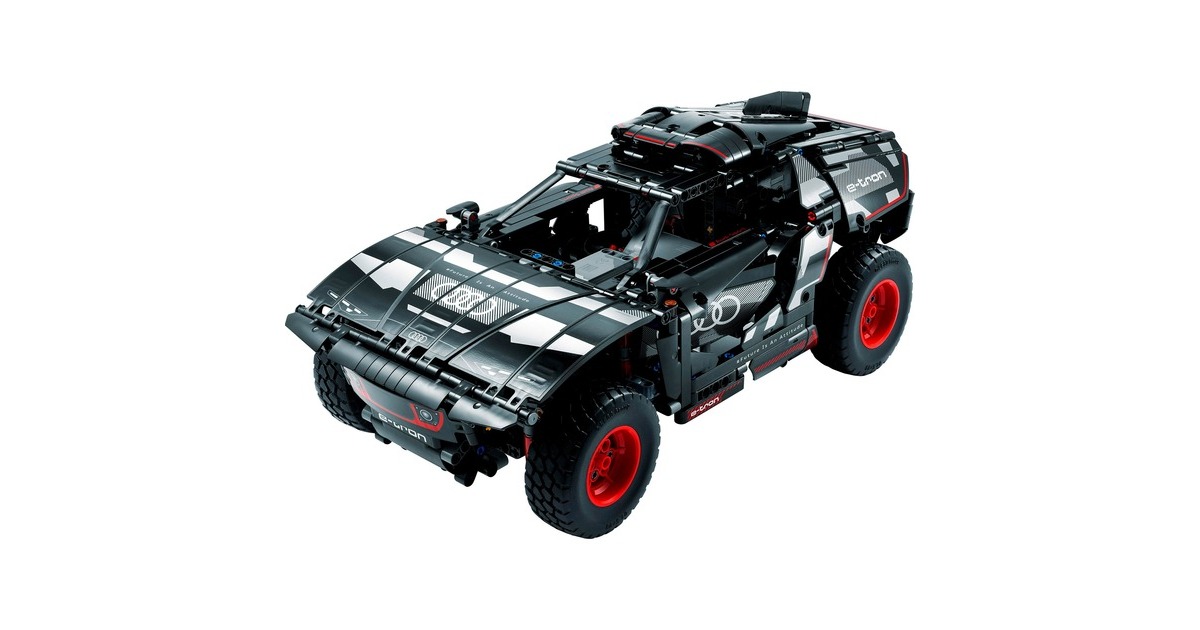 LEGO 42160 Technic Audi RS Q e-tron, Konstruktionsspielzeug(App-kontrollierter Geländewagen)