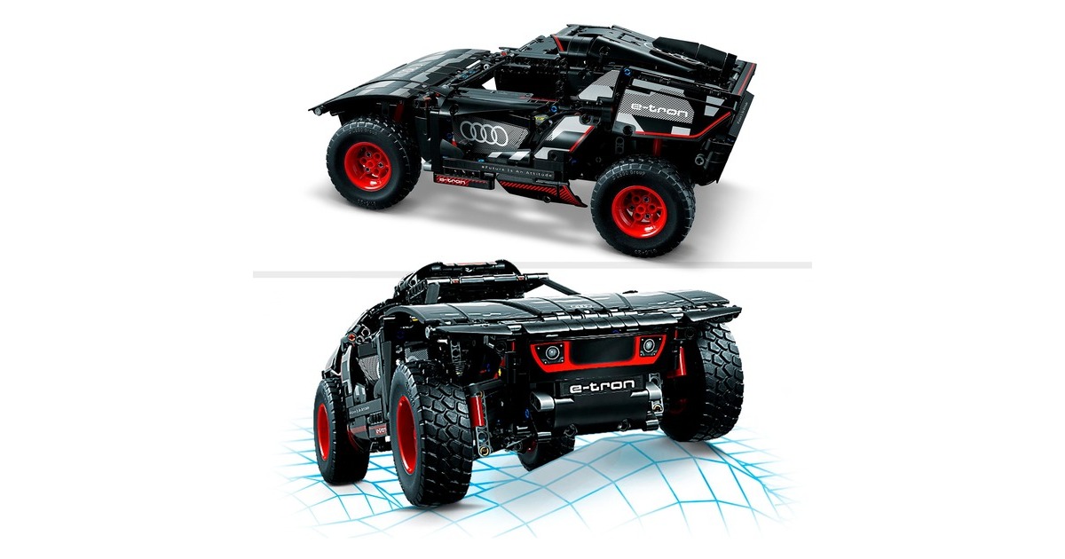 LEGO 42160 Technic Audi RS Q e-tron, Konstruktionsspielzeug(App-kontrollierter Geländewagen)