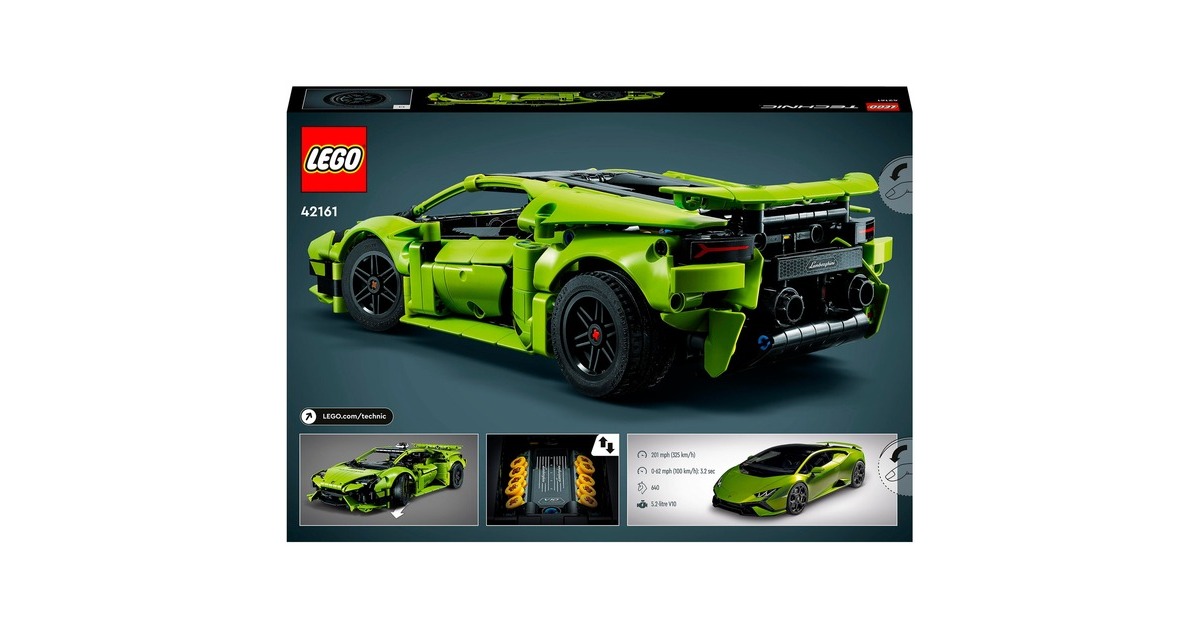 LEGO 42161 Technic Lamborghini Huracán Tecnica, Konstruktionsspielzeug