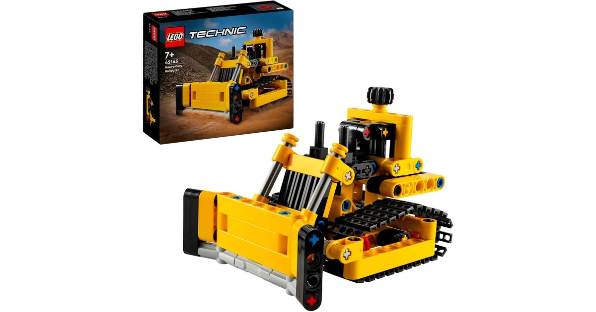 LEGO 42163 Technic Schwerlast-Bulldozer, Konstruktionsspielzeug