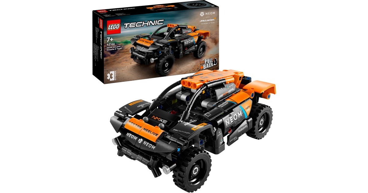 LEGO 42166 Technic NEOM McLaren Extreme E Race Car, Konstruktionsspielzeug