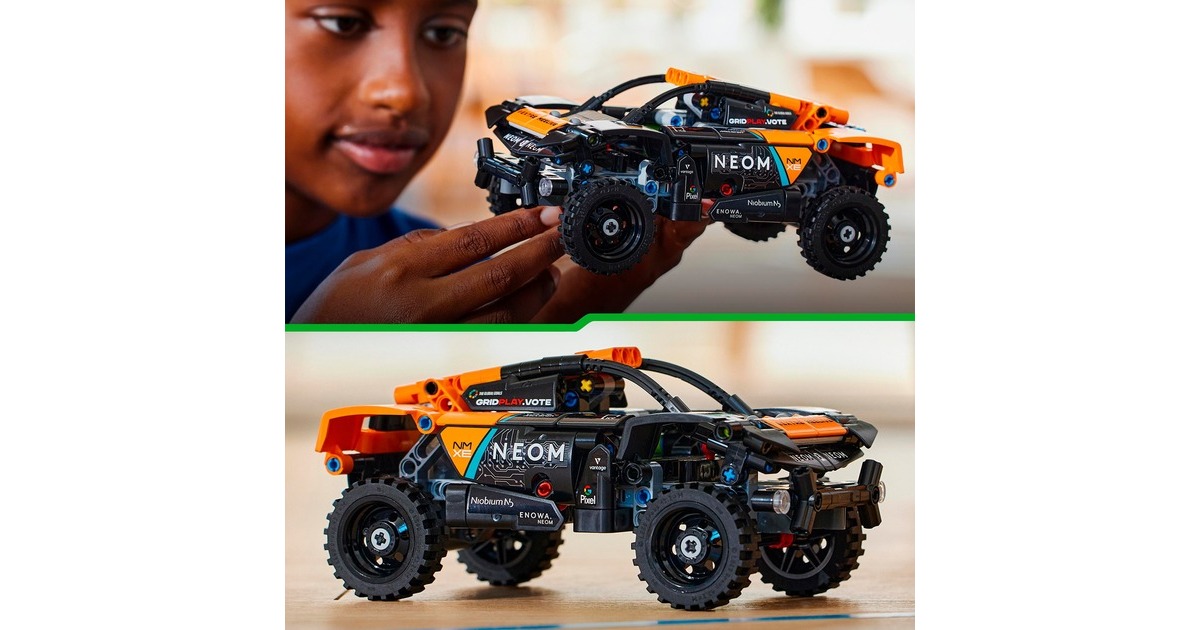 LEGO 42166 Technic NEOM McLaren Extreme E Race Car, Konstruktionsspielzeug