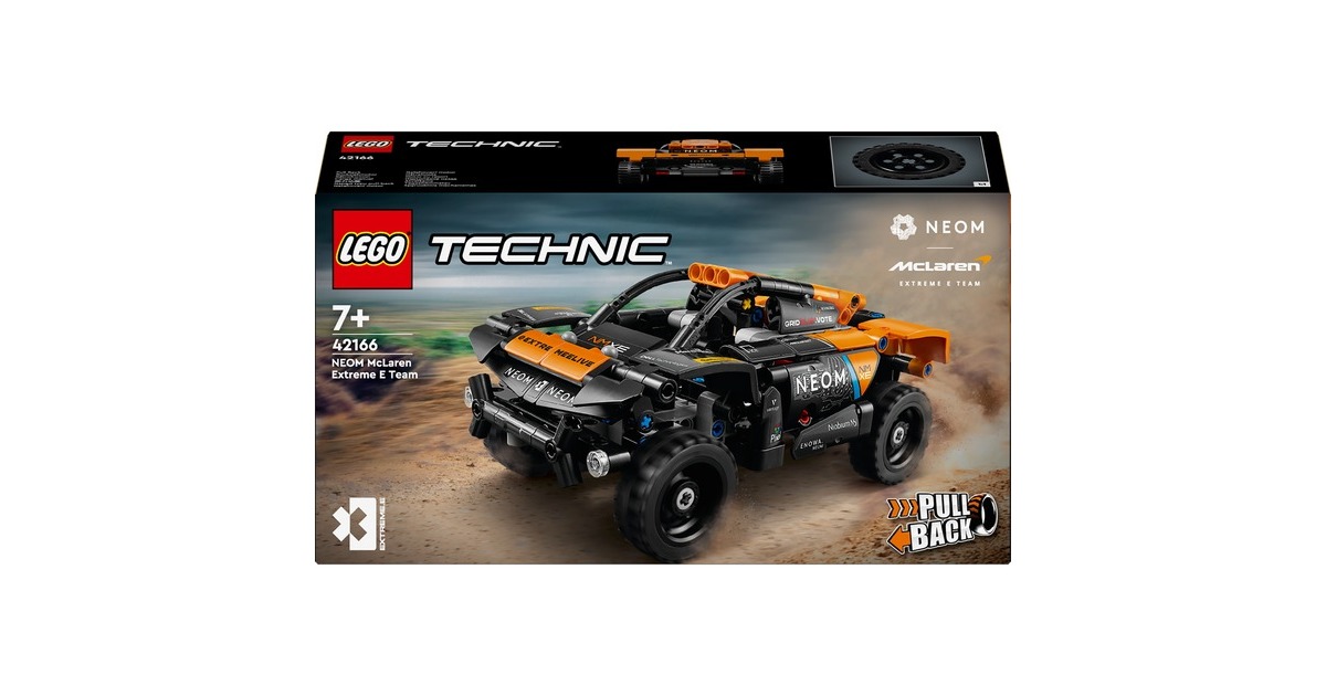 LEGO 42166 Technic NEOM McLaren Extreme E Race Car, Konstruktionsspielzeug