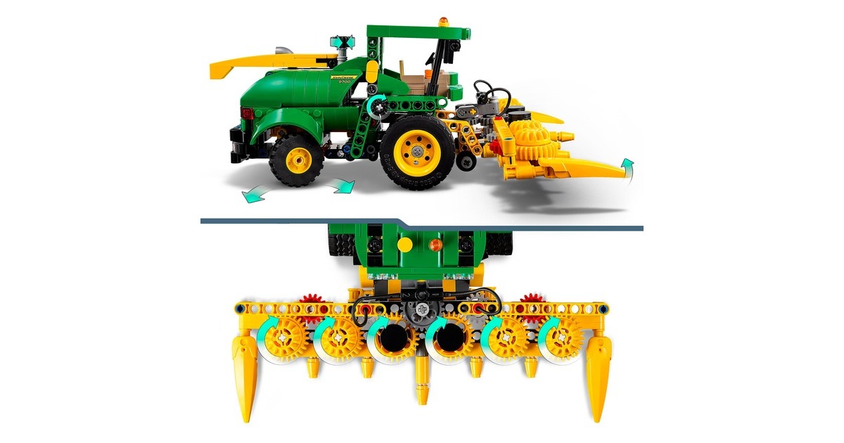 LEGO 42168 Technic John Deere 9700 Forage Harvester, Konstruktionsspielzeug