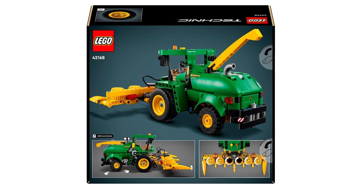 LEGO 42168 Technic John Deere 9700 Forage Harvester, Konstruktionsspielzeug