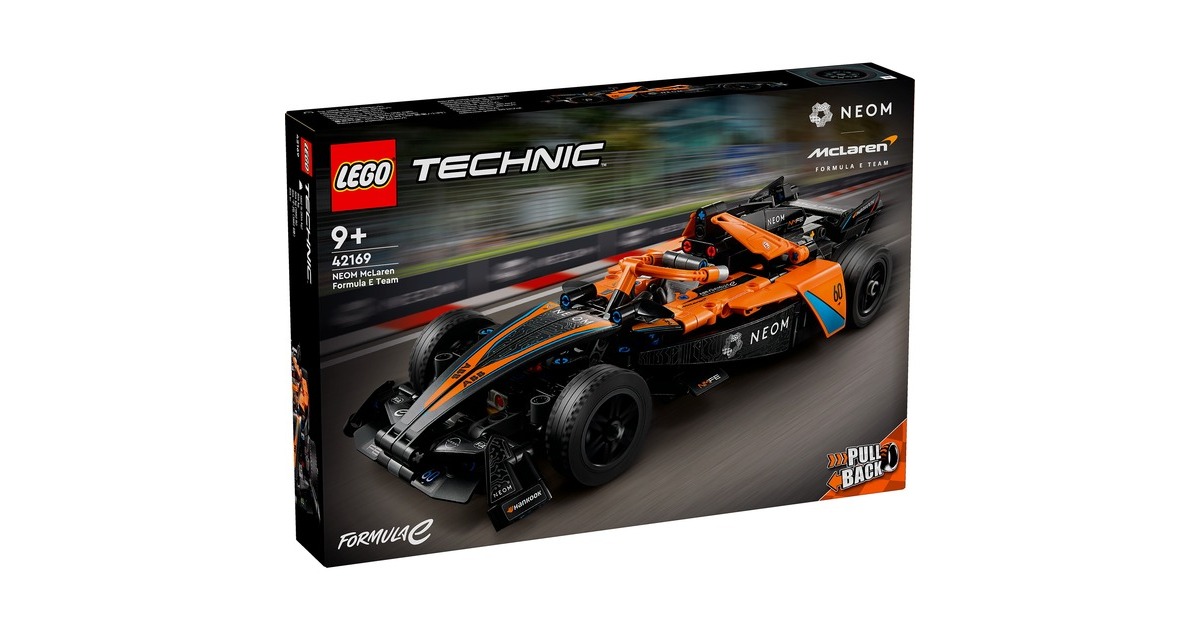 LEGO 42169 Technic NEOM McLaren Formula E Race Car, Konstruktionsspielzeug