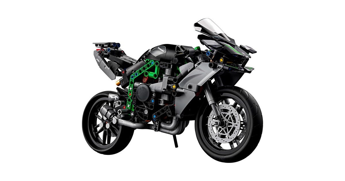 LEGO 42170 Technic Kawasaki Ninja H2R Motorrad, Konstruktionsspielzeug