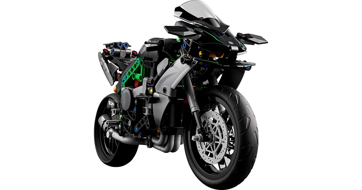 LEGO 42170 Technic Kawasaki Ninja H2R Motorrad, Konstruktionsspielzeug