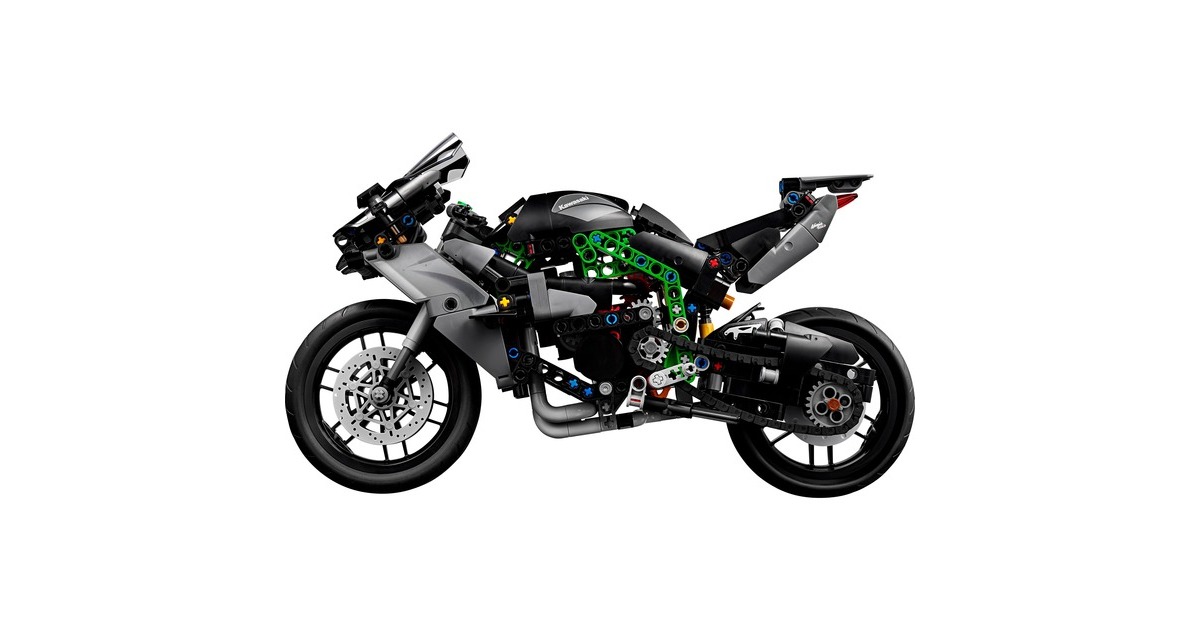 LEGO 42170 Technic Kawasaki Ninja H2R Motorrad, Konstruktionsspielzeug