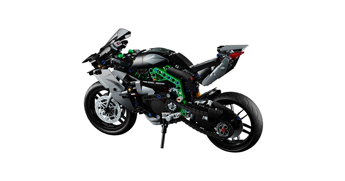 LEGO 42170 Technic Kawasaki Ninja H2R Motorrad, Konstruktionsspielzeug