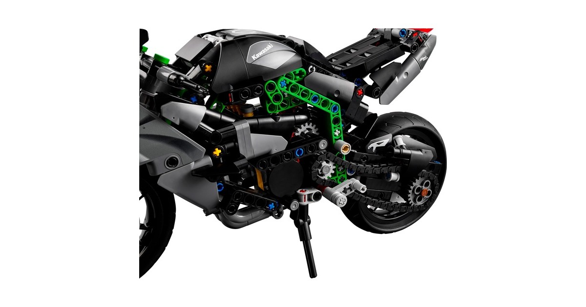 LEGO 42170 Technic Kawasaki Ninja H2R Motorrad, Konstruktionsspielzeug