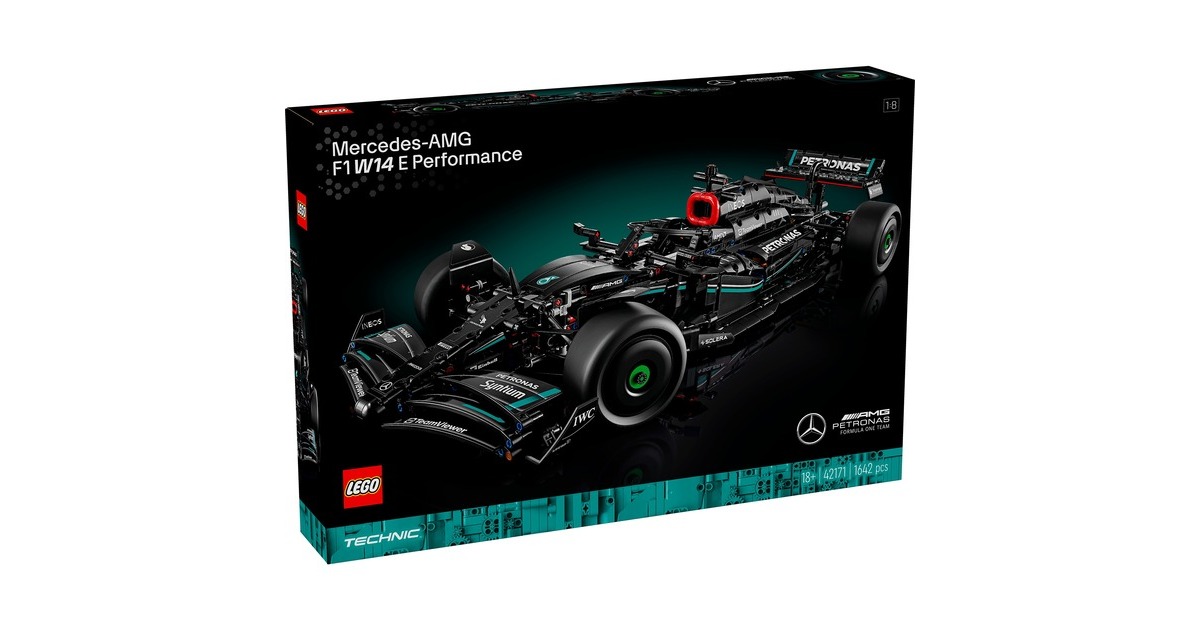LEGO 42171 Technic Mercedes-AMG F1 W14 E Performance, Konstruktionsspielzeug