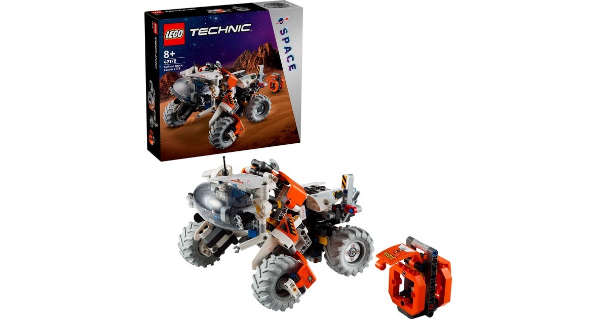 LEGO 42178 Technic Weltraum Transportfahrzeug LT78, Konstruktionsspielzeug