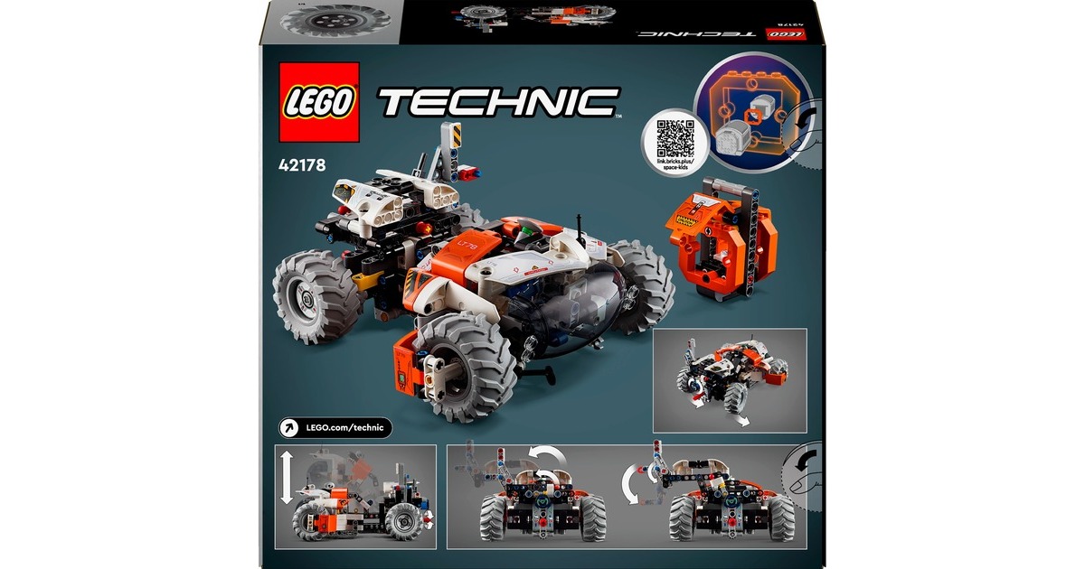 LEGO 42178 Technic Weltraum Transportfahrzeug LT78, Konstruktionsspielzeug