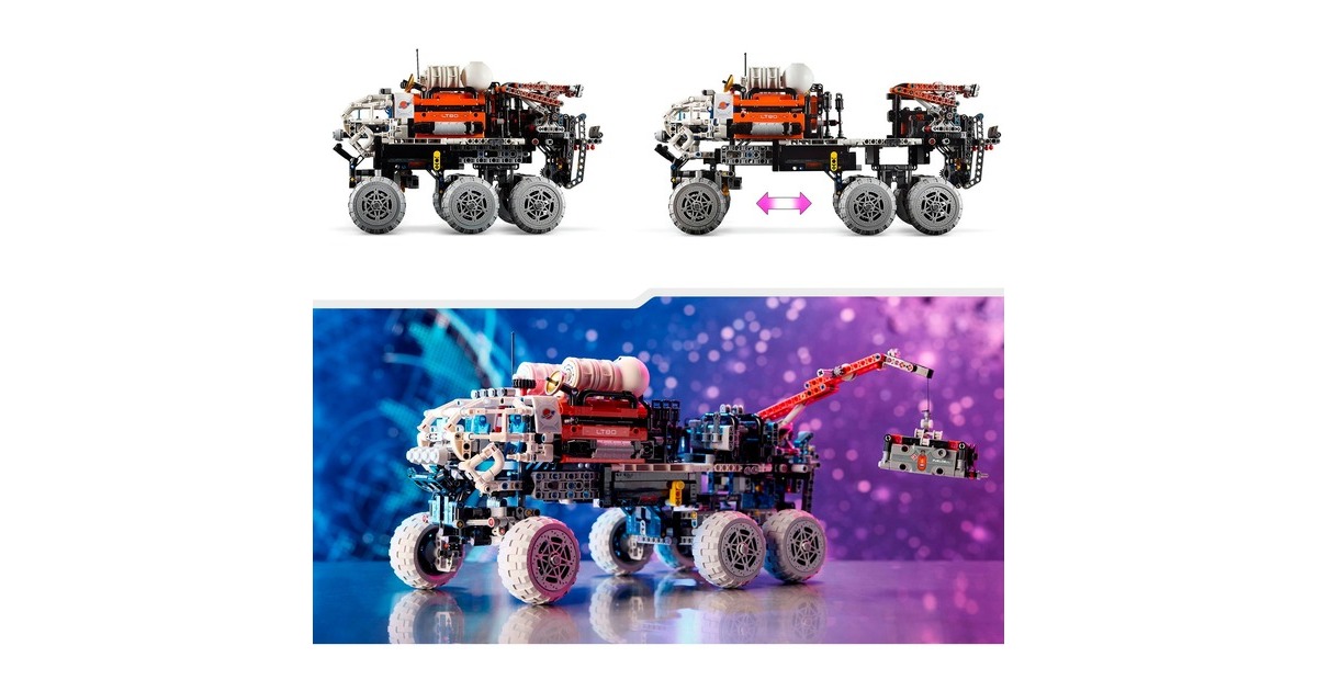 LEGO 42180 Technic Mars Exploration Rover, Konstruktionsspielzeug