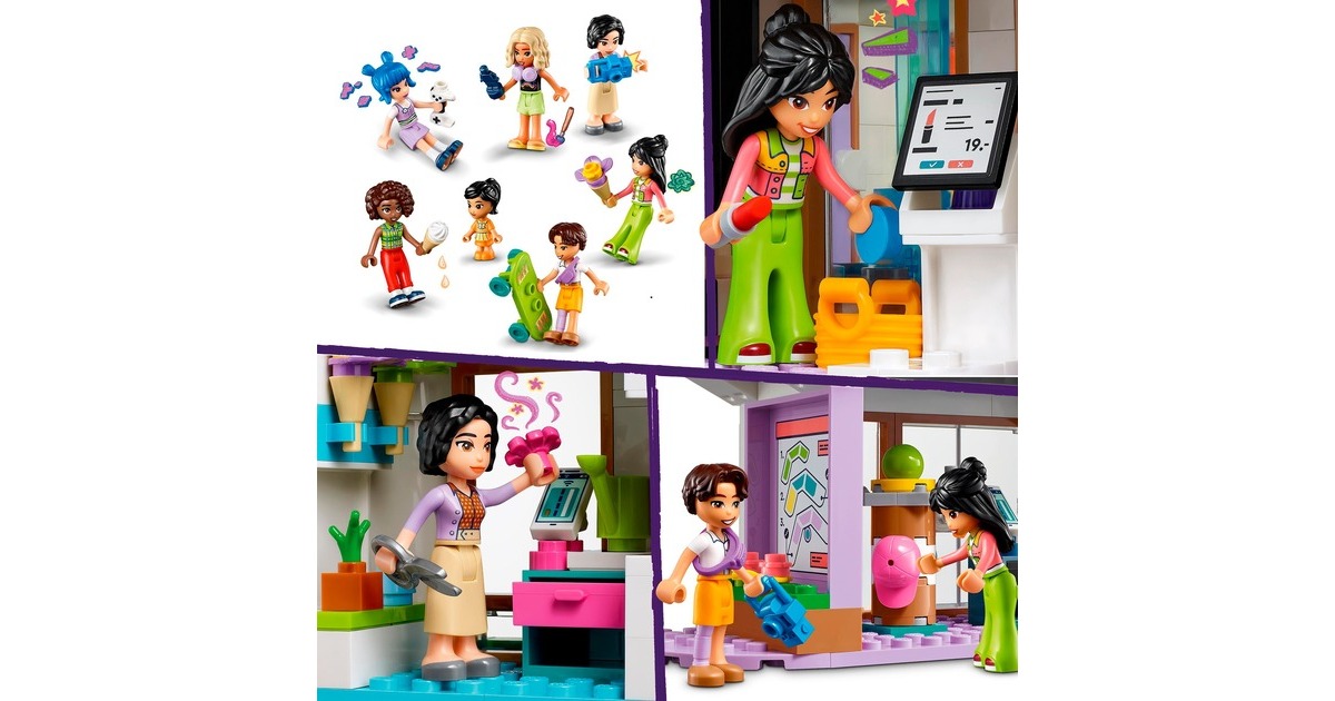 LEGO 42604 Friends Heartlake City Kaufhaus, Konstruktionsspielzeug