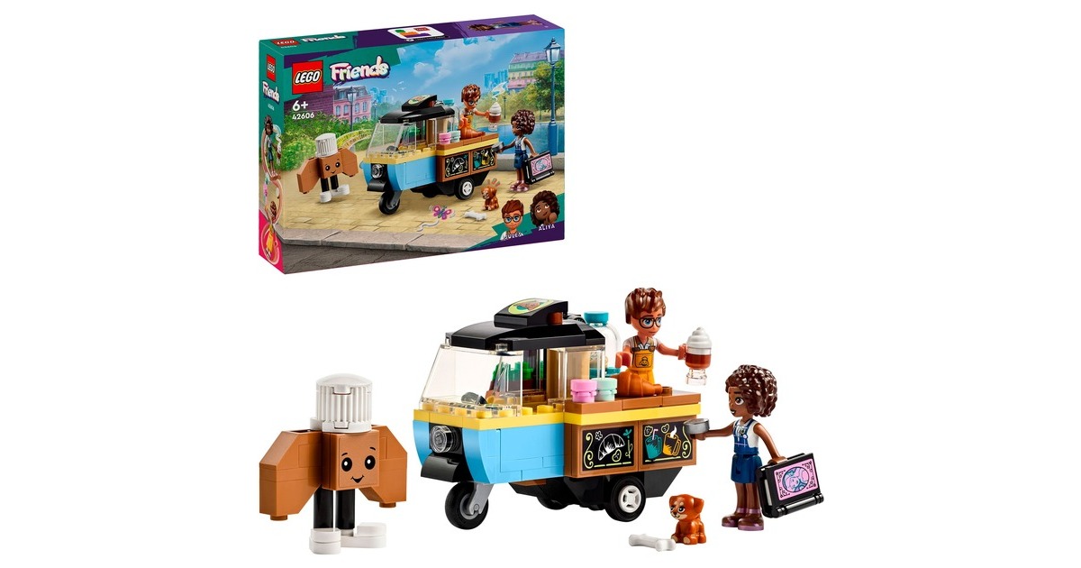 LEGO 42606 Friends Rollendes Café, Konstruktionsspielzeug