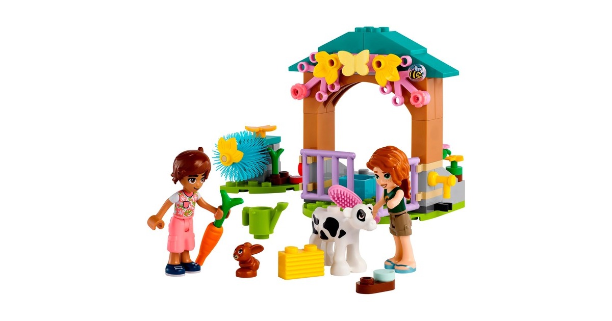 LEGO 42607 Friends Autumns Kälbchenstall, Konstruktionsspielzeug