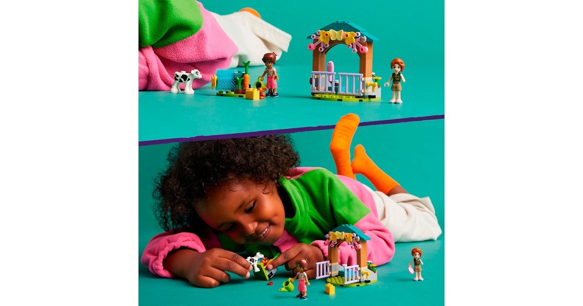 LEGO 42607 Friends Autumns Kälbchenstall, Konstruktionsspielzeug