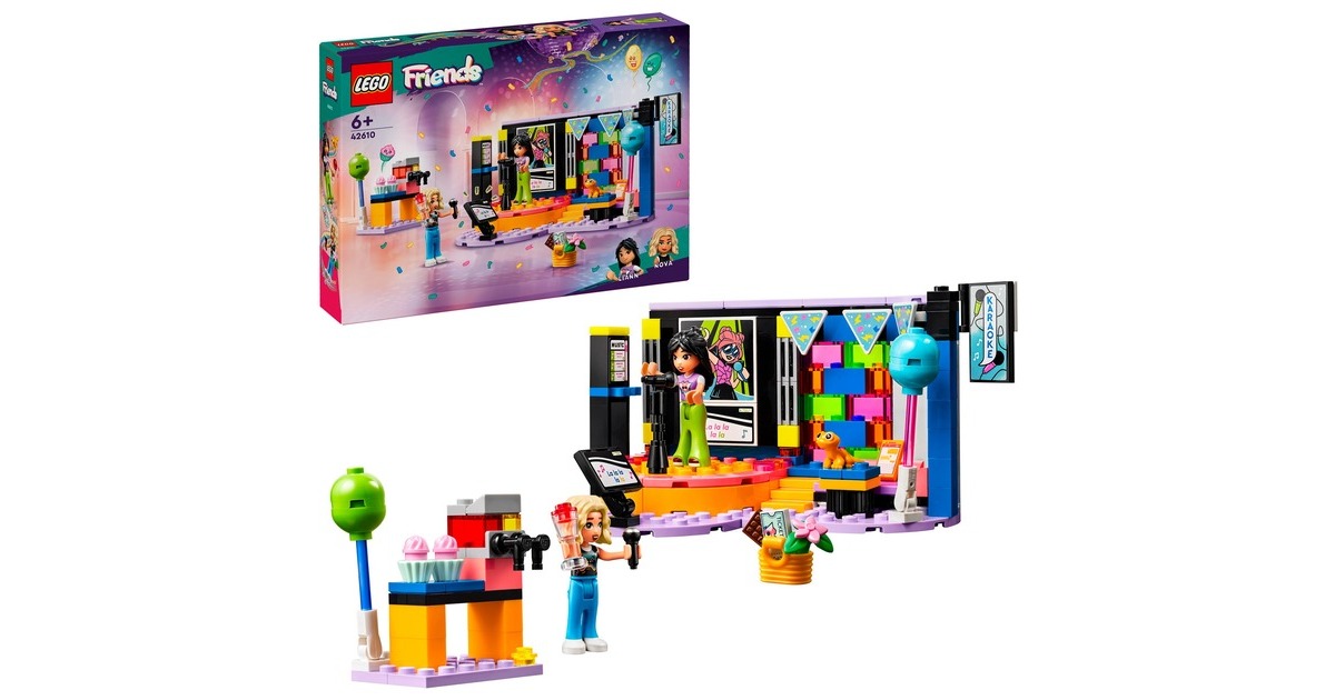 LEGO 42610 Friends Karaoke-Party, Konstruktionsspielzeug