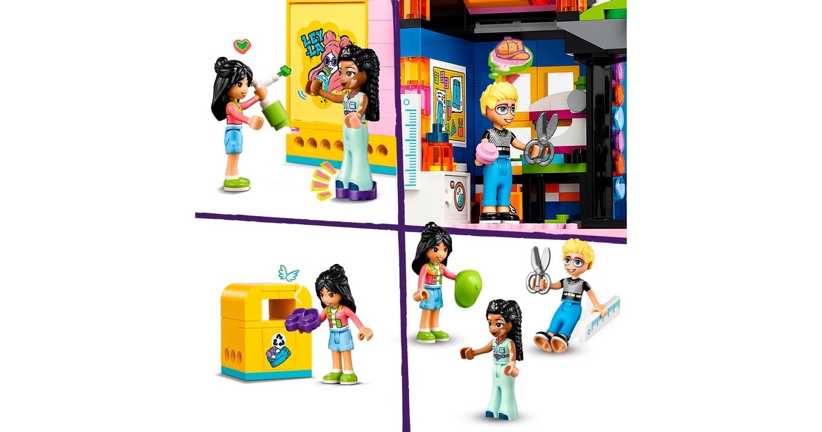 LEGO 42614 Friends Vintage-Modegeschäft, Konstruktionsspielzeug