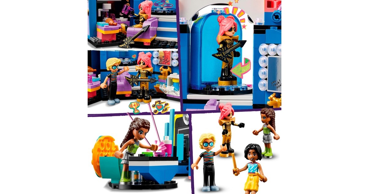 LEGO 42616 Friends Talentshow in Heartlake City, Konstruktionsspielzeug