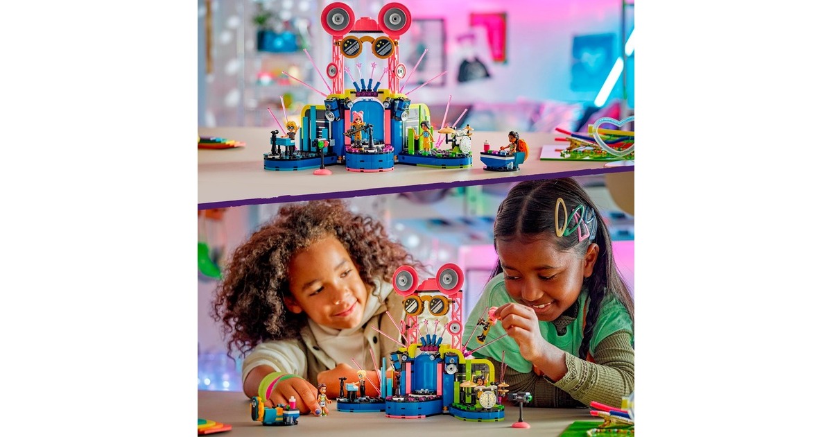 LEGO 42616 Friends Talentshow in Heartlake City, Konstruktionsspielzeug