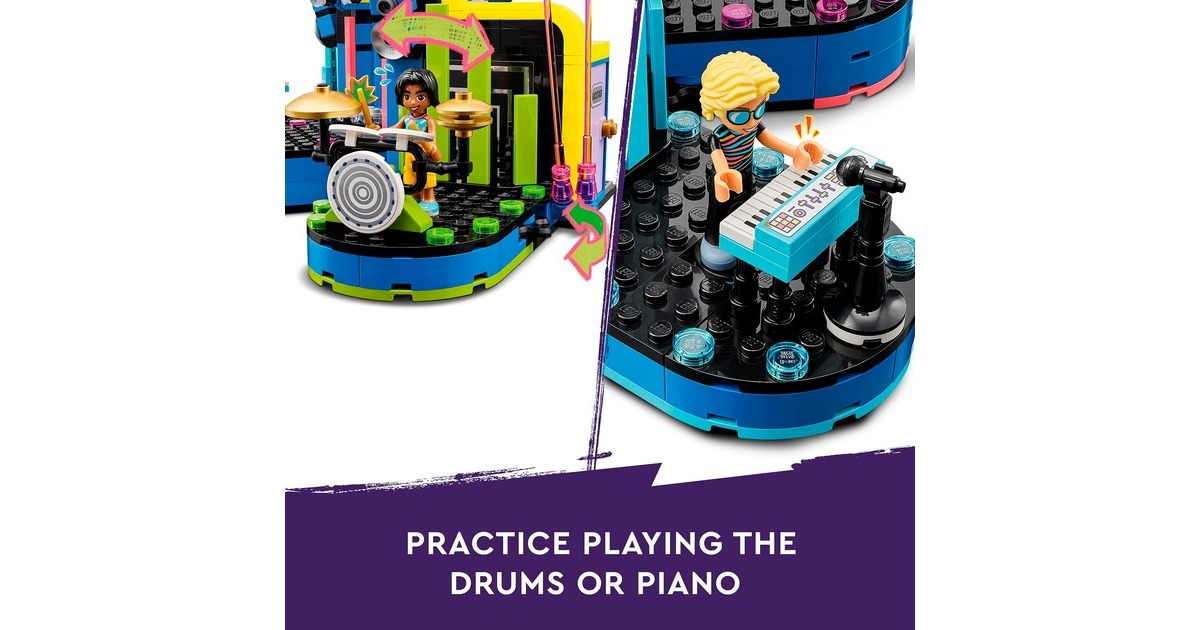 LEGO 42616 Friends Talentshow in Heartlake City, Konstruktionsspielzeug