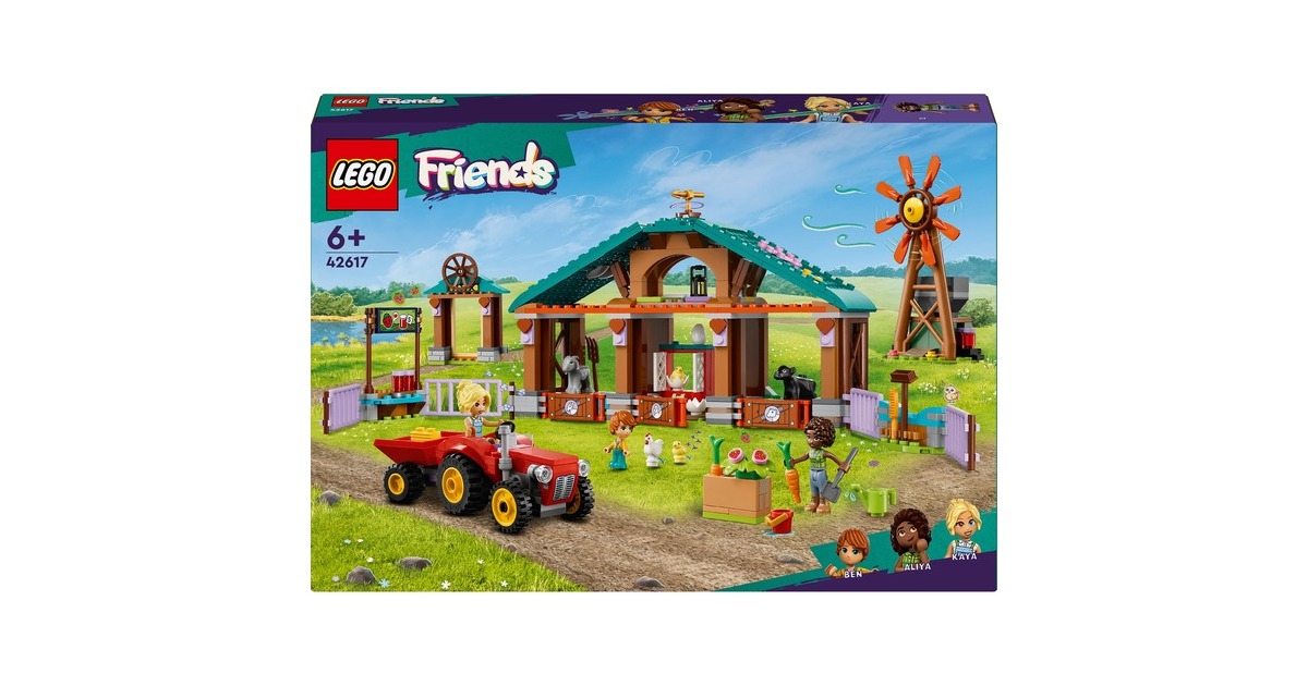 LEGO 42617 Friends Auffangstation für Farmtiere, Konstruktionsspielzeug