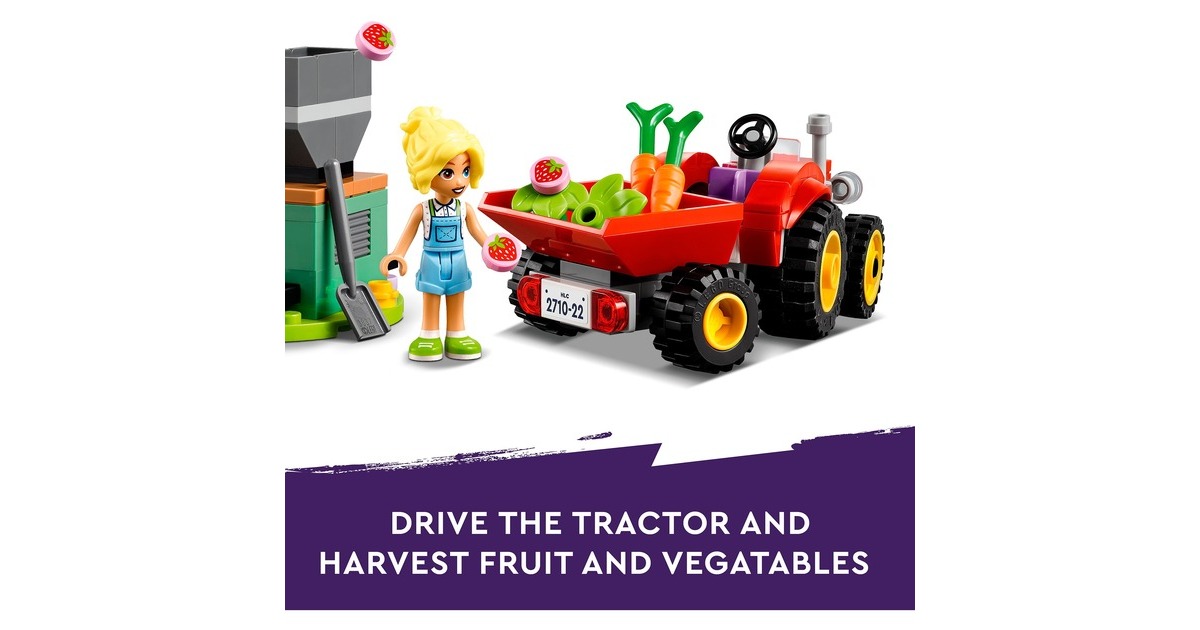 LEGO 42617 Friends Auffangstation für Farmtiere, Konstruktionsspielzeug