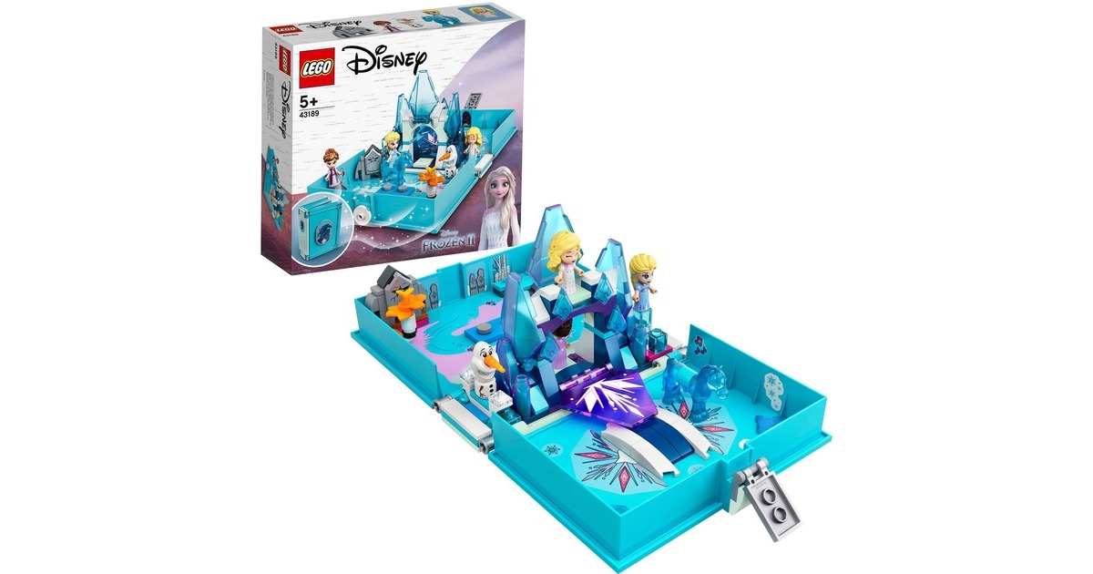 LEGO 43189 Disney Princess Elsas Märchenbuch, Konstruktionsspielzeug