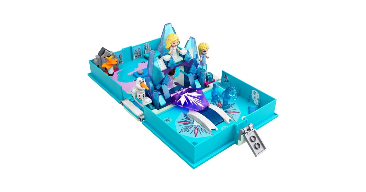 LEGO 43189 Disney Princess Elsas Märchenbuch, Konstruktionsspielzeug