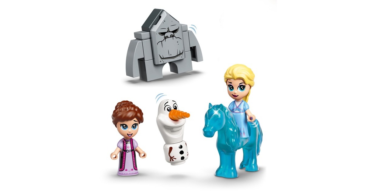 LEGO 43189 Disney Princess Elsas Märchenbuch, Konstruktionsspielzeug