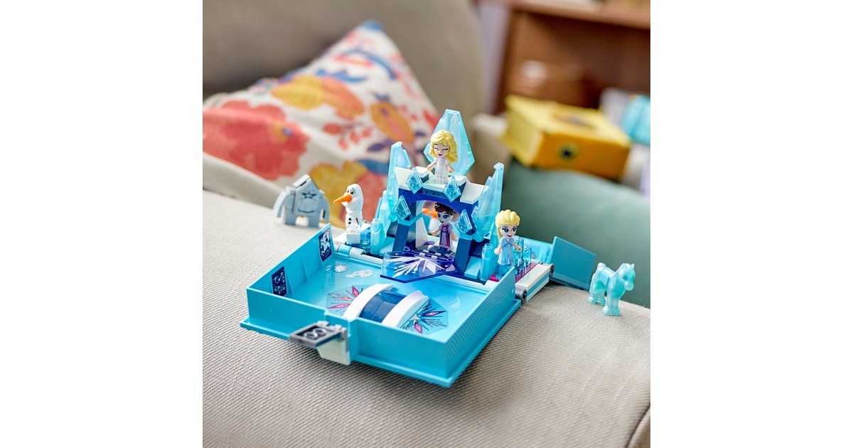LEGO 43189 Disney Princess Elsas Märchenbuch, Konstruktionsspielzeug