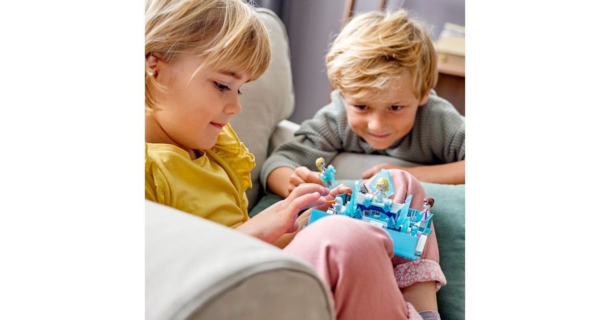 LEGO 43189 Disney Princess Elsas Märchenbuch, Konstruktionsspielzeug