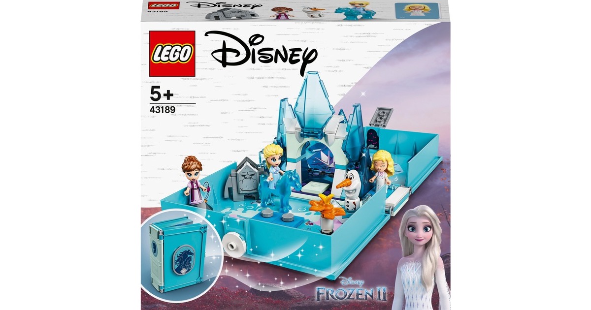 LEGO 43189 Disney Princess Elsas Märchenbuch, Konstruktionsspielzeug