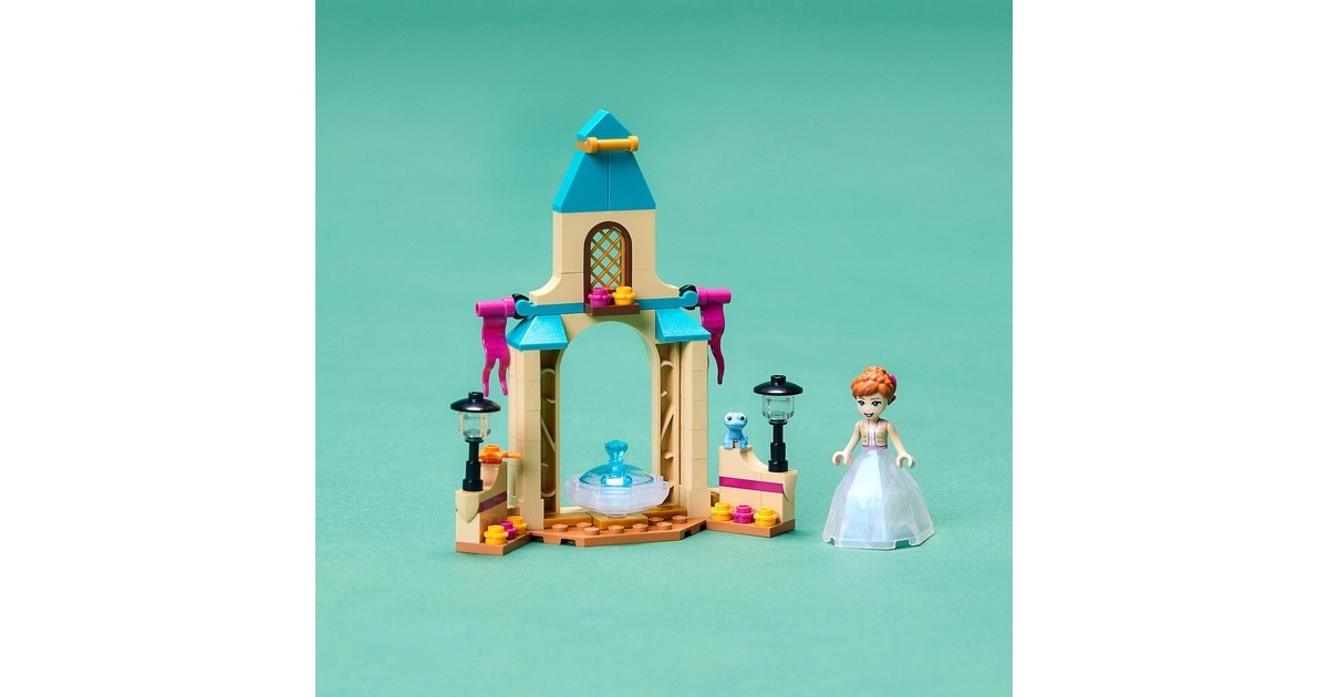 LEGO 43198 Disney Princess Annas Schlosshof, Konstruktionsspielzeug