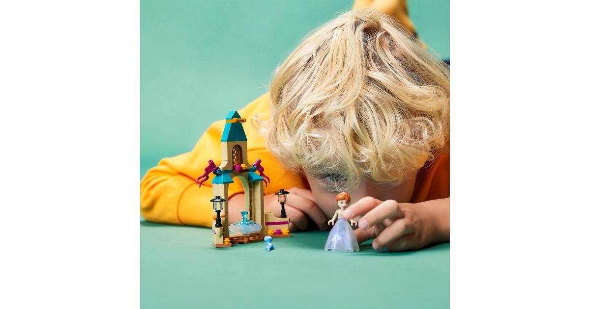 LEGO 43198 Disney Princess Annas Schlosshof, Konstruktionsspielzeug