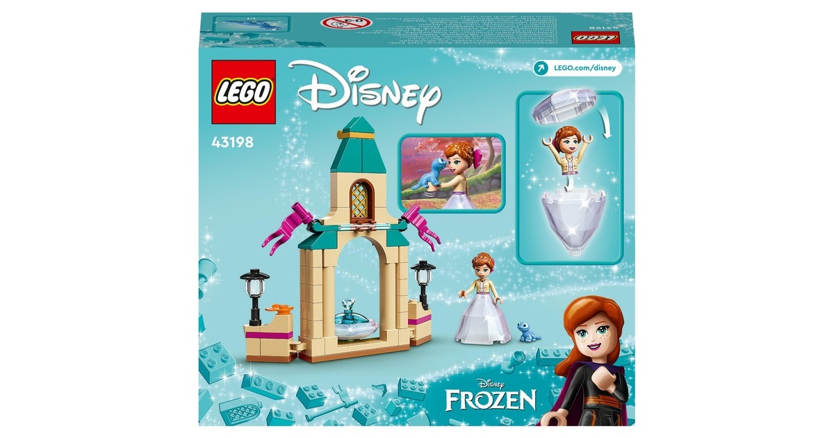 LEGO 43198 Disney Princess Annas Schlosshof, Konstruktionsspielzeug