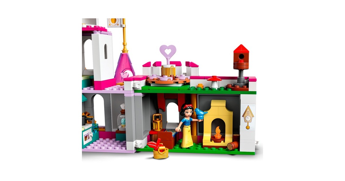 LEGO 43205 Disney Princess Ultimatives Abenteuerschloss, Konstruktionsspielzeug