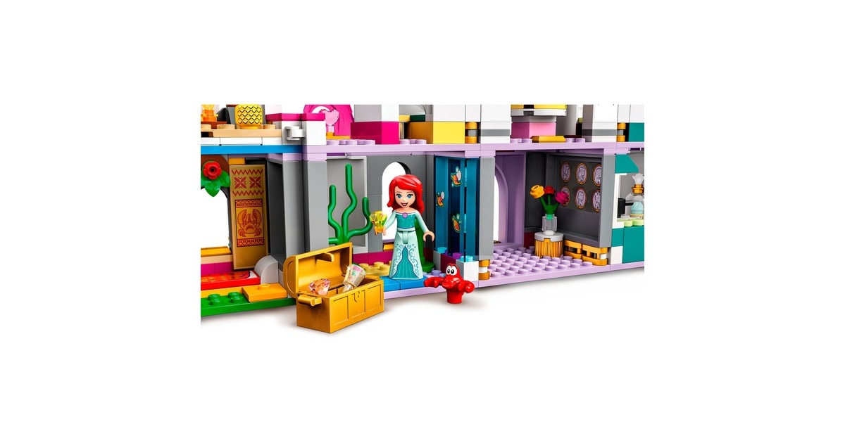 LEGO 43205 Disney Princess Ultimatives Abenteuerschloss, Konstruktionsspielzeug
