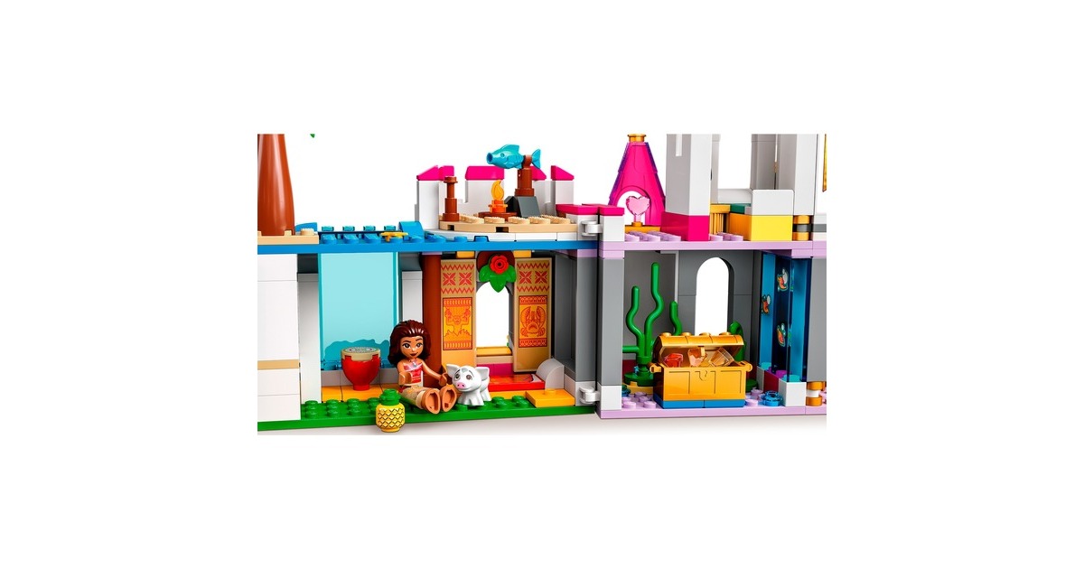 LEGO 43205 Disney Princess Ultimatives Abenteuerschloss, Konstruktionsspielzeug