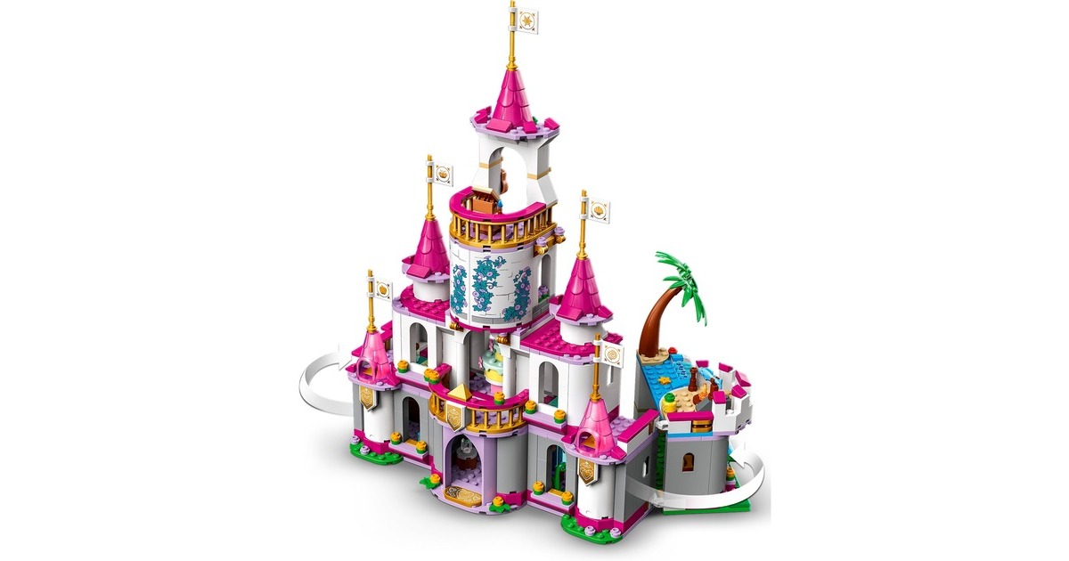 LEGO 43205 Disney Princess Ultimatives Abenteuerschloss, Konstruktionsspielzeug