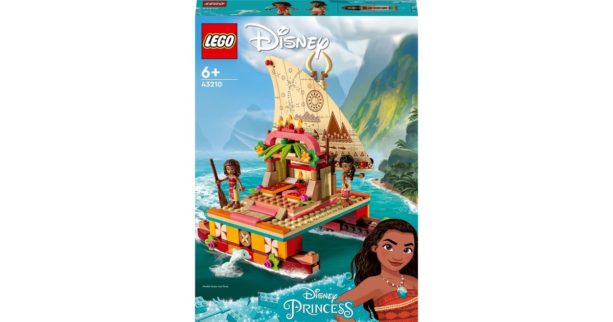 LEGO 43210 Disney Princess Vaianas Katamaran, Konstruktionsspielzeug